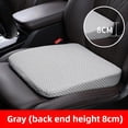 thumbnail image 1 of Car Seat Booster Cushion Honeycomb Memory Cotton Car Seat Cushion Car Simple Breathable 3D Mesh Thickened Sedentary Seat Cushion, Gray 8CM, Four Seasons, 1 of 6