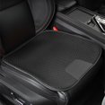 thumbnail image 1 of Car Seat Bottom Cover, 1 Pack Front Driver or Passenger Seat Cushion with Pocket, Universal Breathable Comfort Auto Seat Protector Mat, Car Accessories for Truck, SUV, Van(Black), 1 of 8