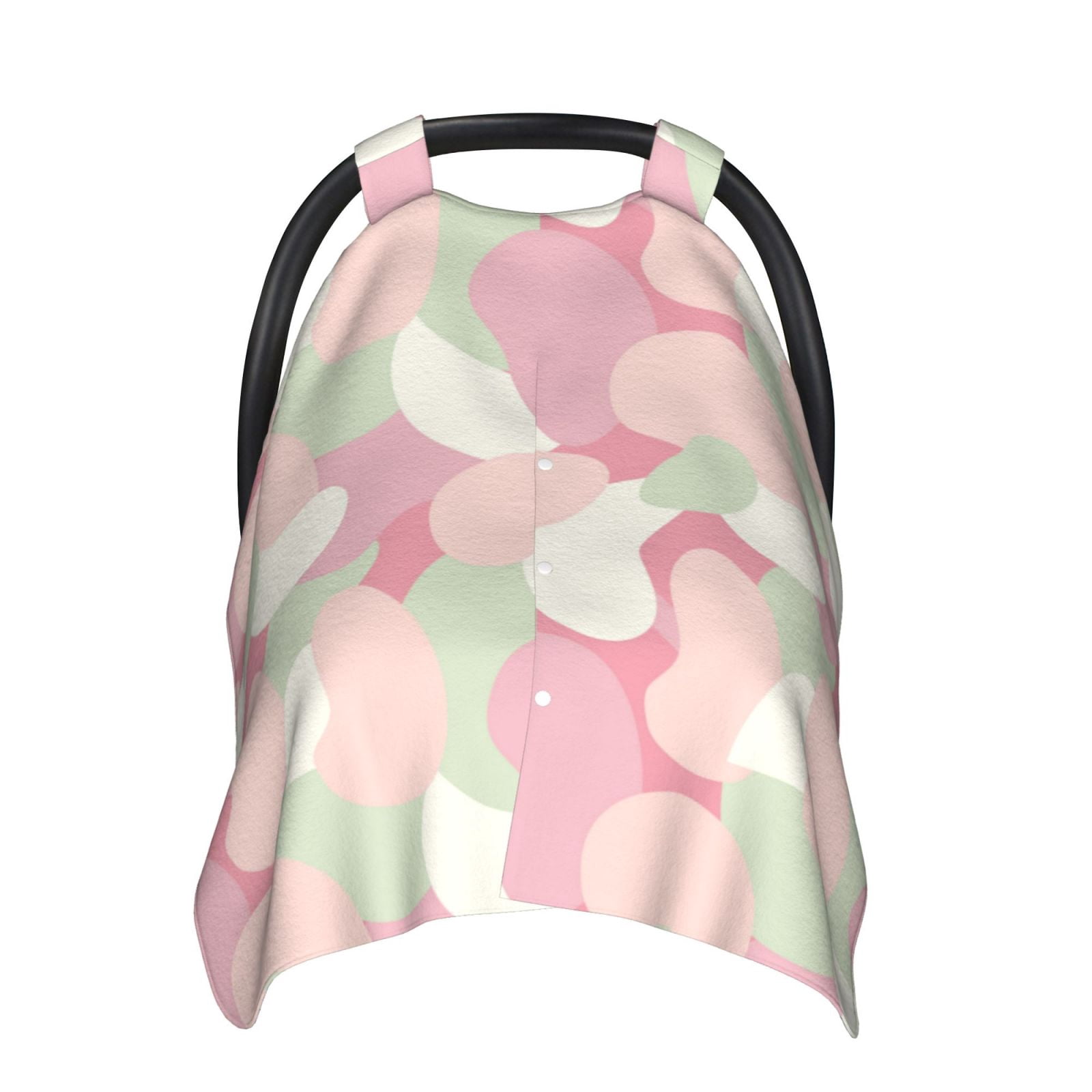 Car Seat Cover Baby - Abstract Pink Purple Camouflage Breathable Infant Car Seat Cover for Baby Carseat, Lightweight Comfort Baby Essentials Must Haves Newborn Stuff for Girl Boy