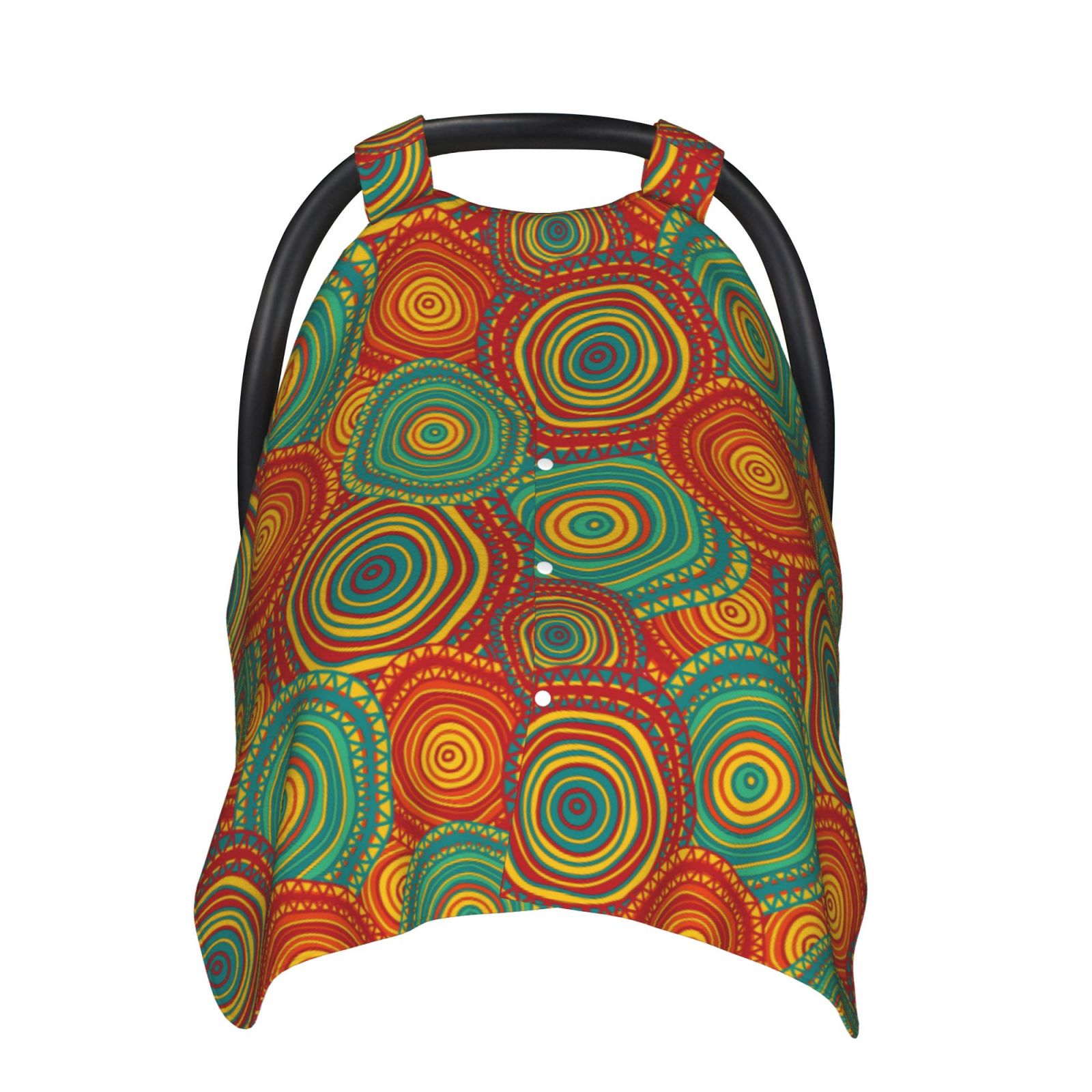 Car Seat Cover Baby - Abstract pattern Breathable Infant Car Seat Cover for Baby Carseat, Lightweight Comfort Baby Essentials Must Haves Newborn Stuff for Girl Boy