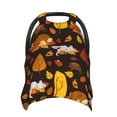 thumbnail image 1 of Car Seat Cover Baby, Autumn Forest Small Animals Lazy Baby Car Seat Cover for Baby Boys Girls Newborn , Infant Car Seat Canopy Cover Nursing Breastfeeding Cover Warm Blanket, 1 of 7