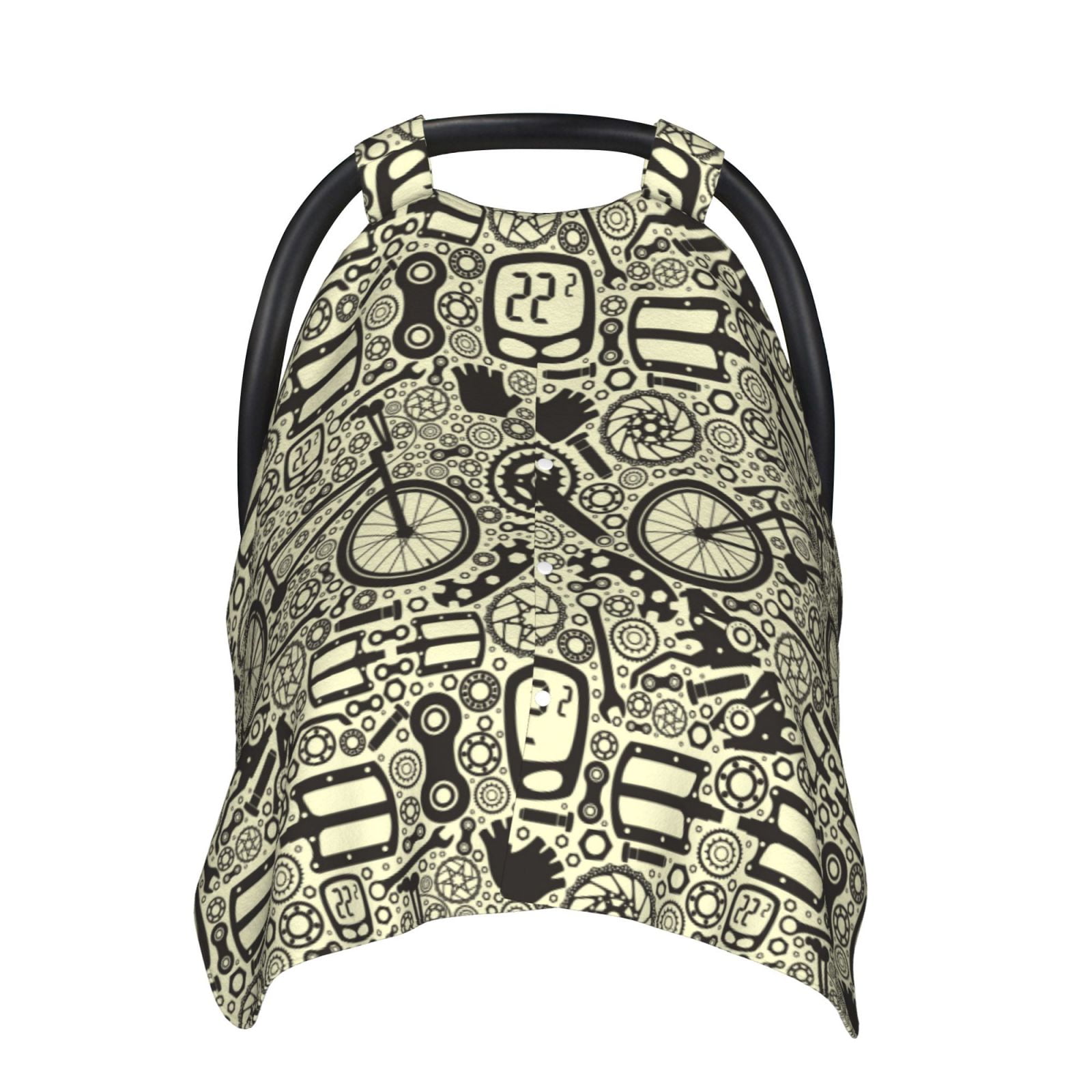 Car Seat Cover Baby Bike Pattern Ethereal Breathable Comfort Infant