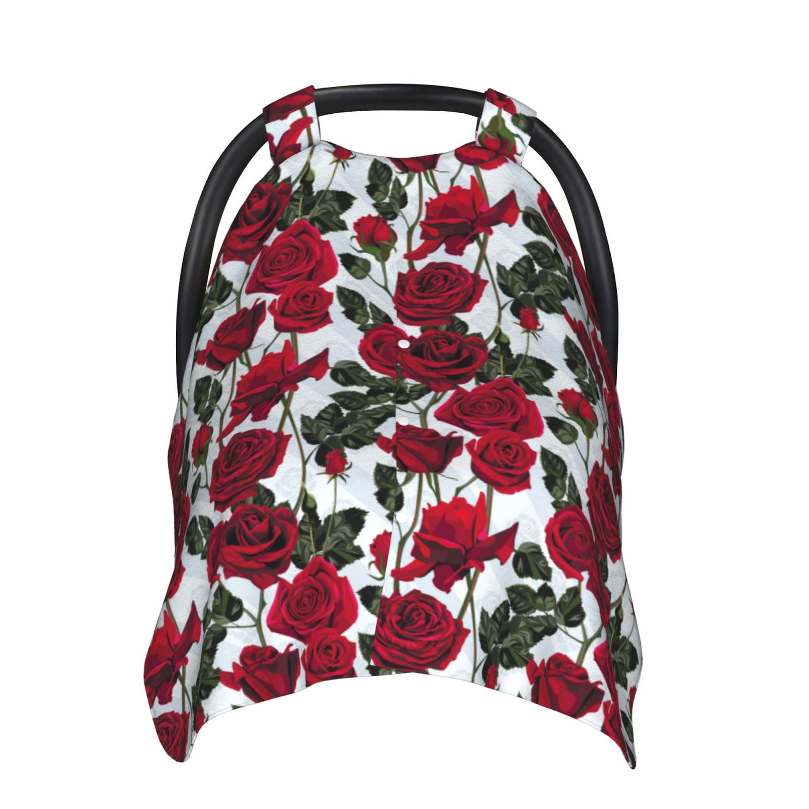 Car Seat Cover Baby Bouquet Rose Flowers Breathable Comfort Infant