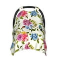 thumbnail image 1 of Car Seat Cover Baby - Carnation Hummingbird Pattern Breathable Infant Car Seat Cover for Baby Carseat, Lightweight Comfort Baby Essentials Must Haves Newborn Stuff for Girl Boy, 1 of 7