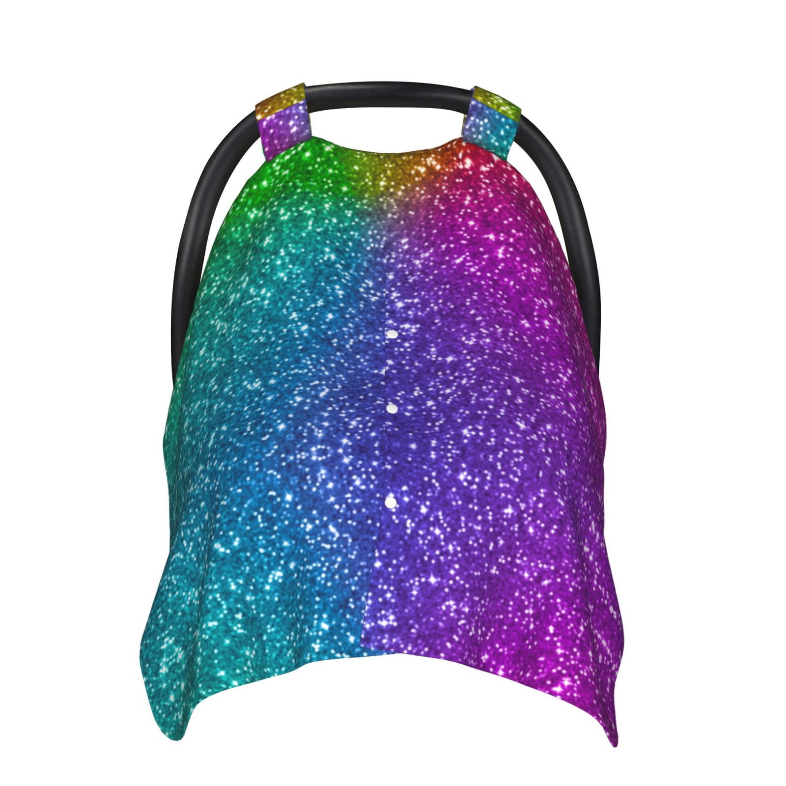 Car Seat Cover Baby, Colorful Glitter (2) Baby Car Seat Cover for Baby ...