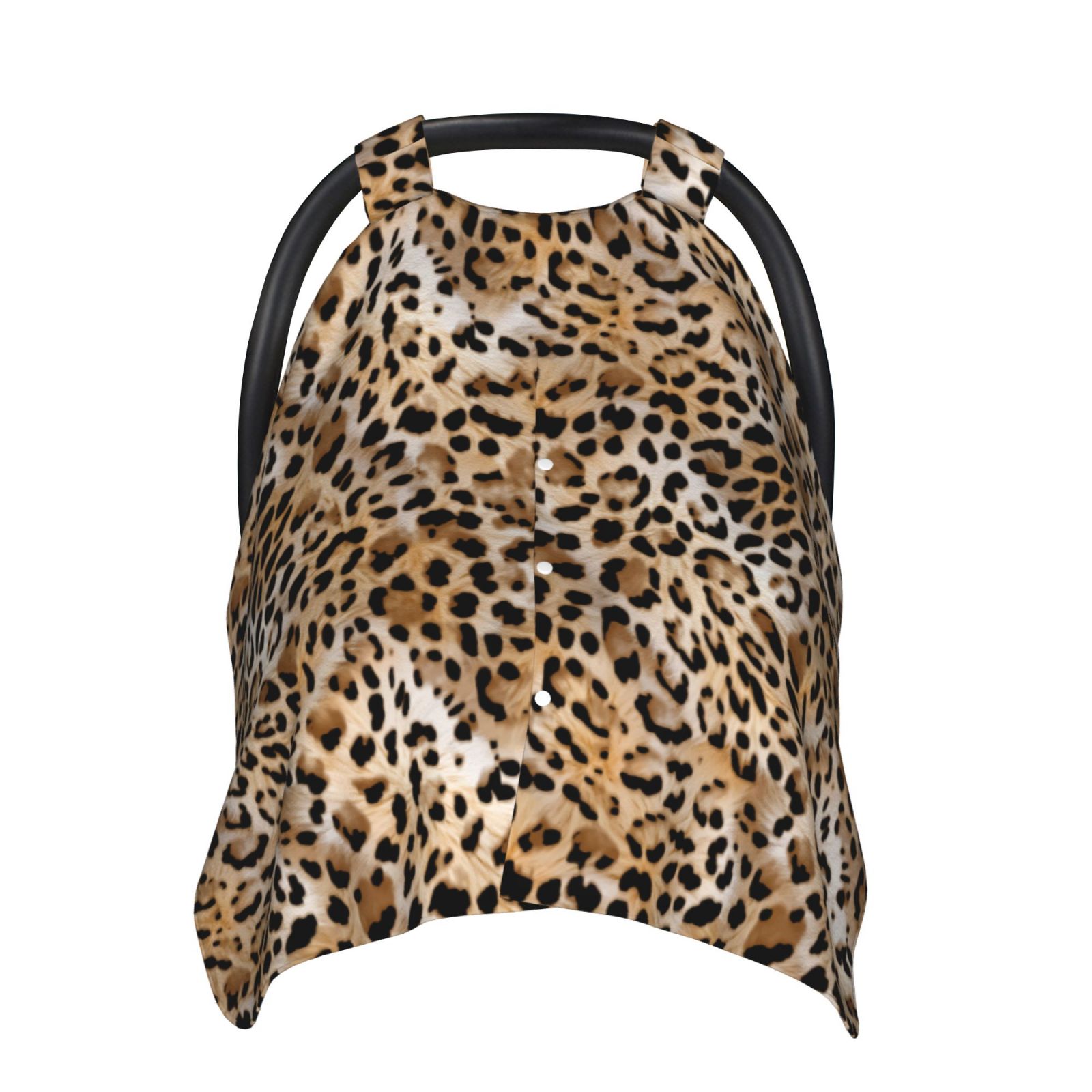 Car Seat Cover Baby - Colorful leopard print cool Breathable Infant Car Seat Cover for Baby Carseat, Lightweight Comfort Baby Essentials Must Haves Newborn Stuff for Girl Boy
