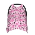 thumbnail image 1 of Car Seat Cover Baby - Cool Flamingos Breathable Infant Car Seat Cover for Baby Carseat, Lightweight Comfort Baby Essentials Must Haves Newborn Stuff for Girl Boy, 1 of 7