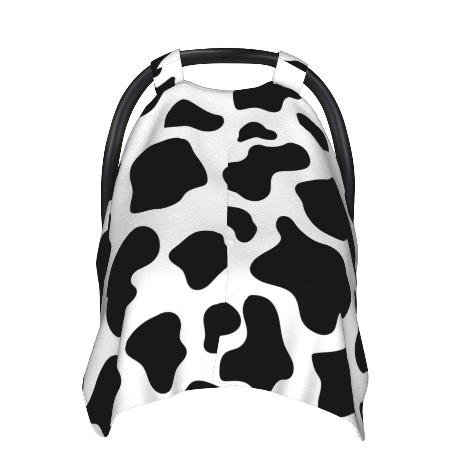 Car Seat Cover Baby - Cow print pattern Breathable Infant Car Seat Cover for Baby Carseat, Lightweight Comfort Baby Essentials Must Haves Newborn Stuff for Girl Boy