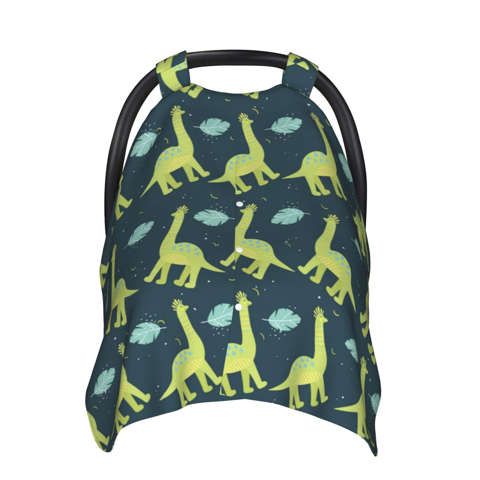 Car Seat Cover Baby - Dinosaur green leaves Carseat Covers Baby for ...