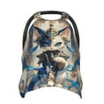 Car Seat Cover Baby, Exotic Blue Cat Baby Car Seat Cover for Baby Boys