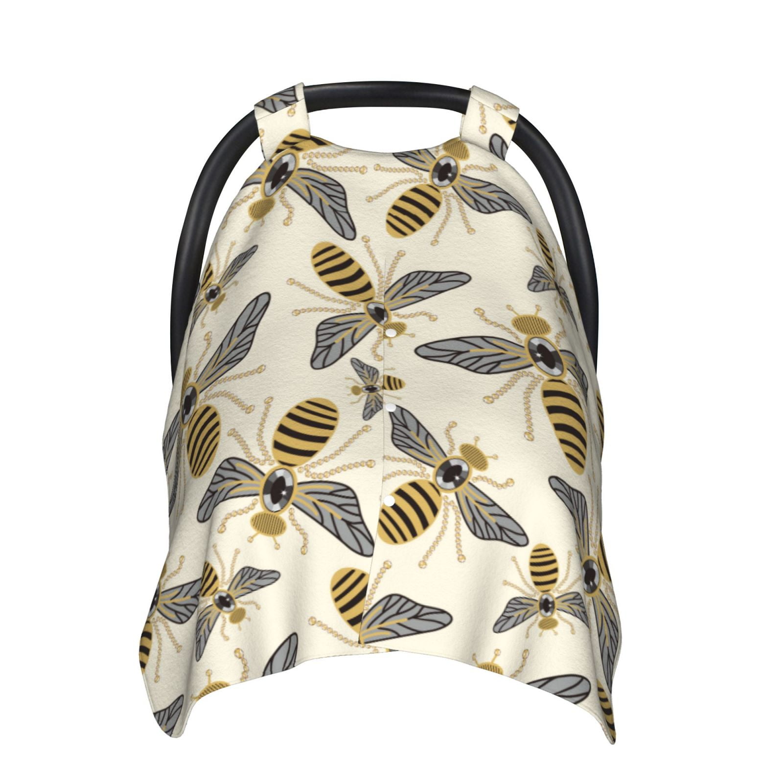 Car Seat Cover Baby Flying Bees1 Breathable Comfort Infant Car Seat
