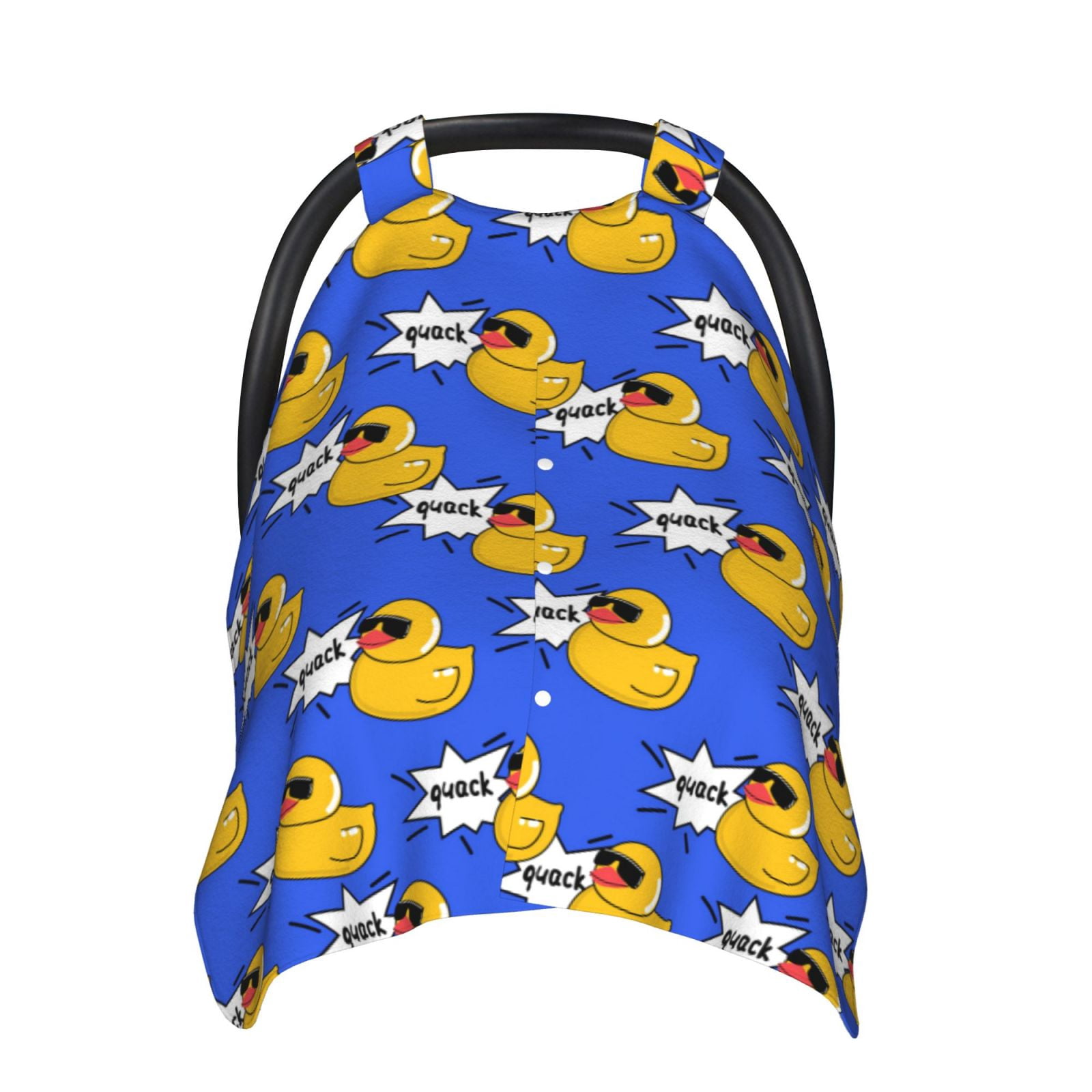 Car Seat Cover Baby - Funny Cartoon Cute Duck_A Breathable Infant Car Seat Cover for Baby Carseat, Lightweight Comfort Baby Essentials Must Haves Newborn Stuff for Girl Boy
