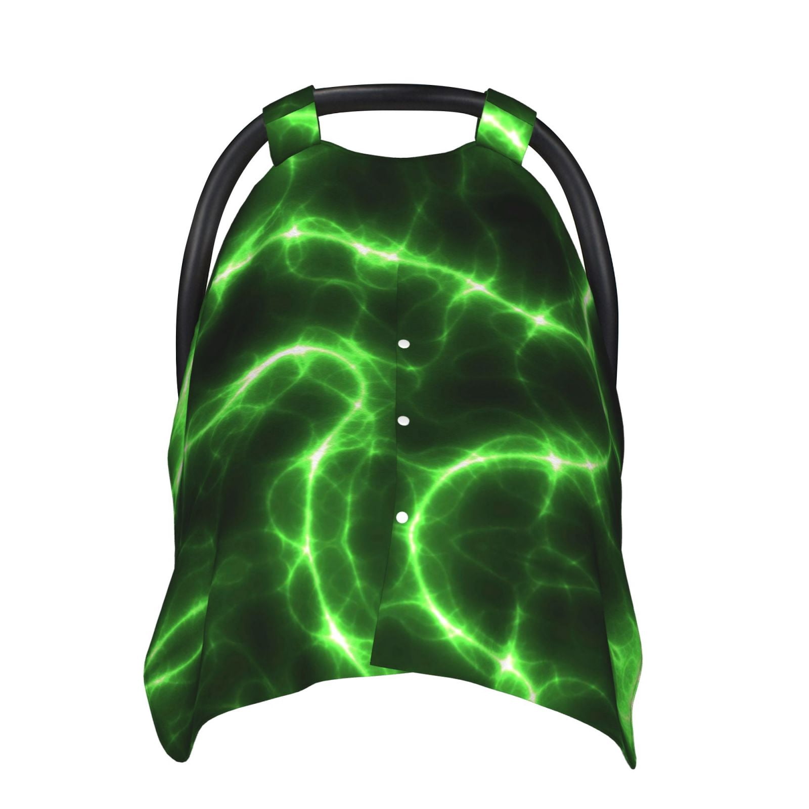 Car Seat Cover Baby - Green Lightning Breathable Infant Car Seat Cover for Baby Carseat, Lightweight Comfort Baby Essentials Must Haves Newborn Stuff for Girl Boy