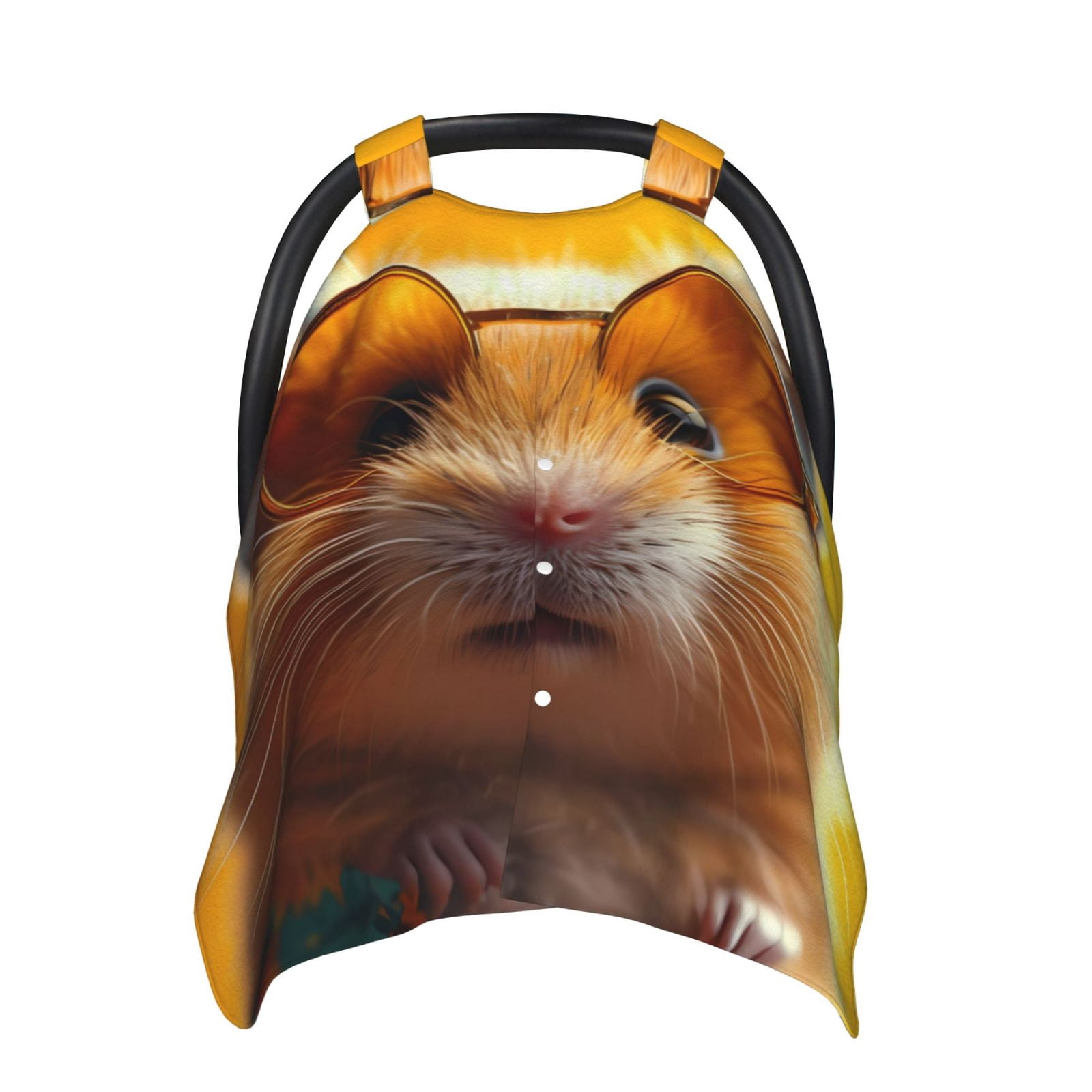 Car Seat Cover Baby - Hawaiian Style Guinea Pig Breathable Infant Car Seat Cover for Baby Carseat, Lightweight Comfort Baby Essentials Must Haves Newborn Stuff for Girl Boy