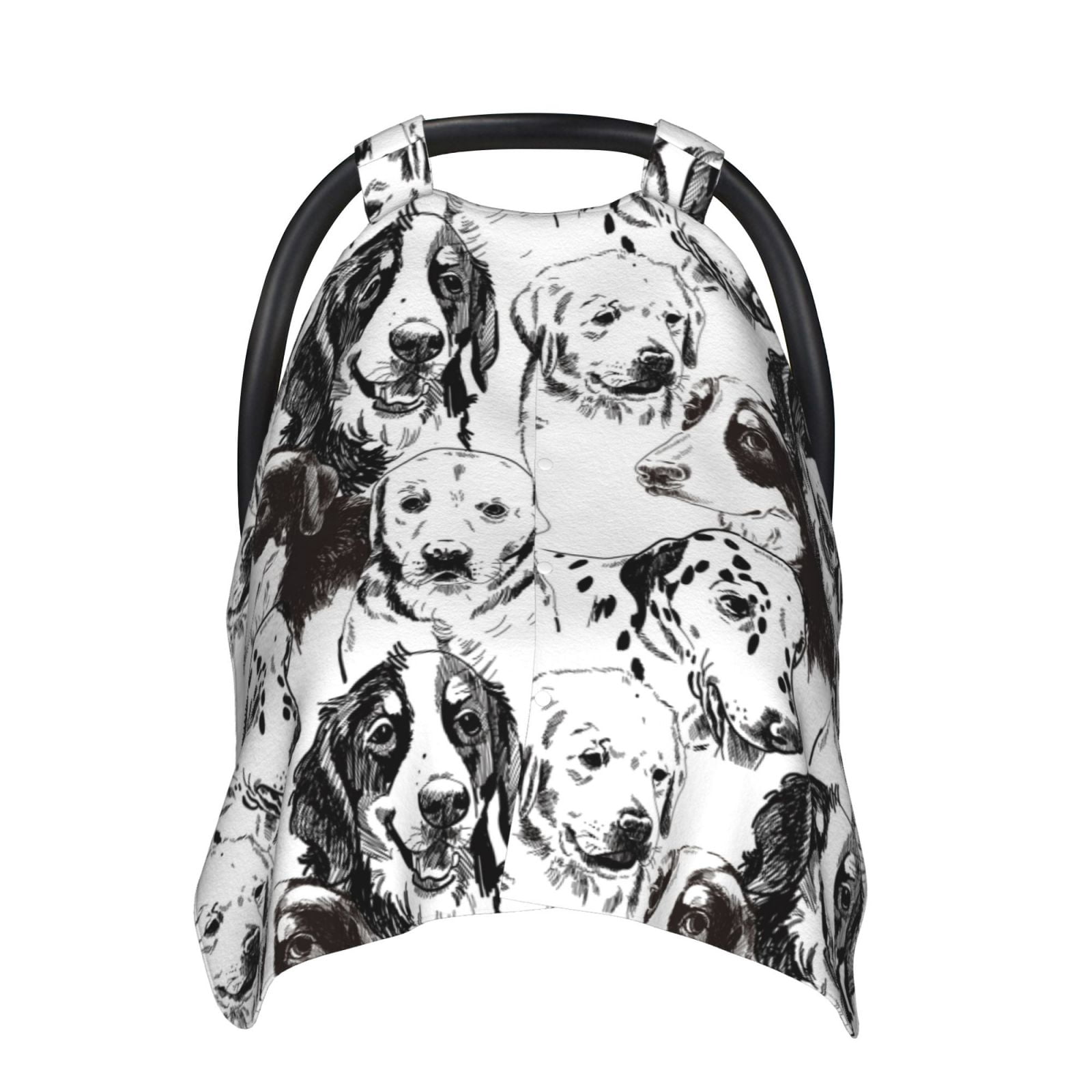 Car Seat Cover Baby - Labrador Retriever Dog No.1001 Breathable Infant Car Seat Cover for Baby Carseat, Lightweight Comfort Baby Essentials Must Haves Newborn Stuff for Girl Boy