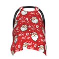 Car Seat Cover Baby, Merry Christmas Santa Claus A Baby Car Seat Cover