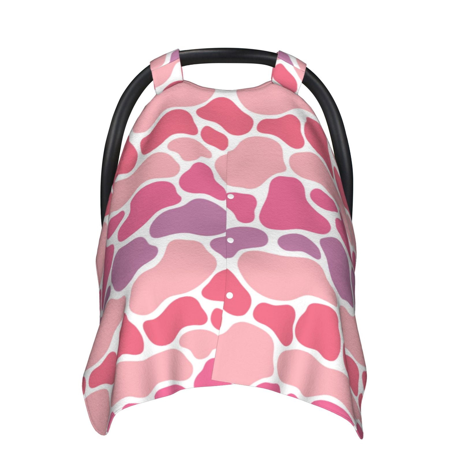 Car Seat Cover Baby - Multicolor Cow Print Breathable Infant Car Seat Cover for Baby Carseat, Lightweight Comfort Baby Essentials Must Haves Newborn Stuff for Girl Boy