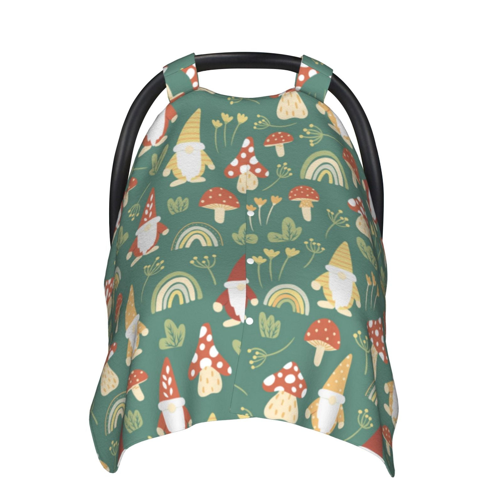 Car Seat Cover Baby - Mushrooms And Rainbows Carseat Covers Baby for ...