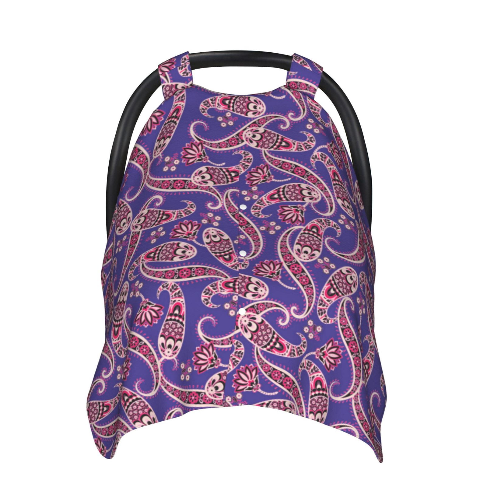 Car Seat Cover Baby - Paisley Pattern No.90121 Breathable Infant Car Seat Cover for Baby Carseat, Lightweight Comfort Baby Essentials Must Haves Newborn Stuff for Girl Boy