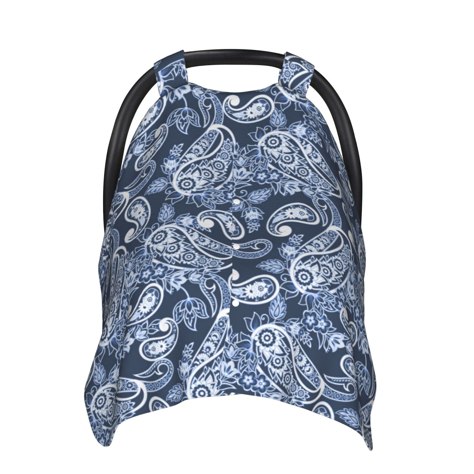 Car Seat Cover Baby - Paisley Pattern No.90130 Breathable Infant Car Seat Cover for Baby Carseat, Lightweight Comfort Baby Essentials Must Haves Newborn Stuff for Girl Boy