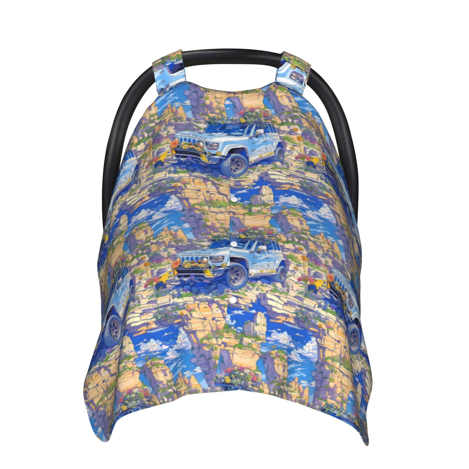Car Seat Cover Baby - SUV travel car Breathable Infant Car Seat Cover for Baby Carseat, Lightweight Comfort Baby Essentials Must Haves Newborn Stuff for Girl Boy