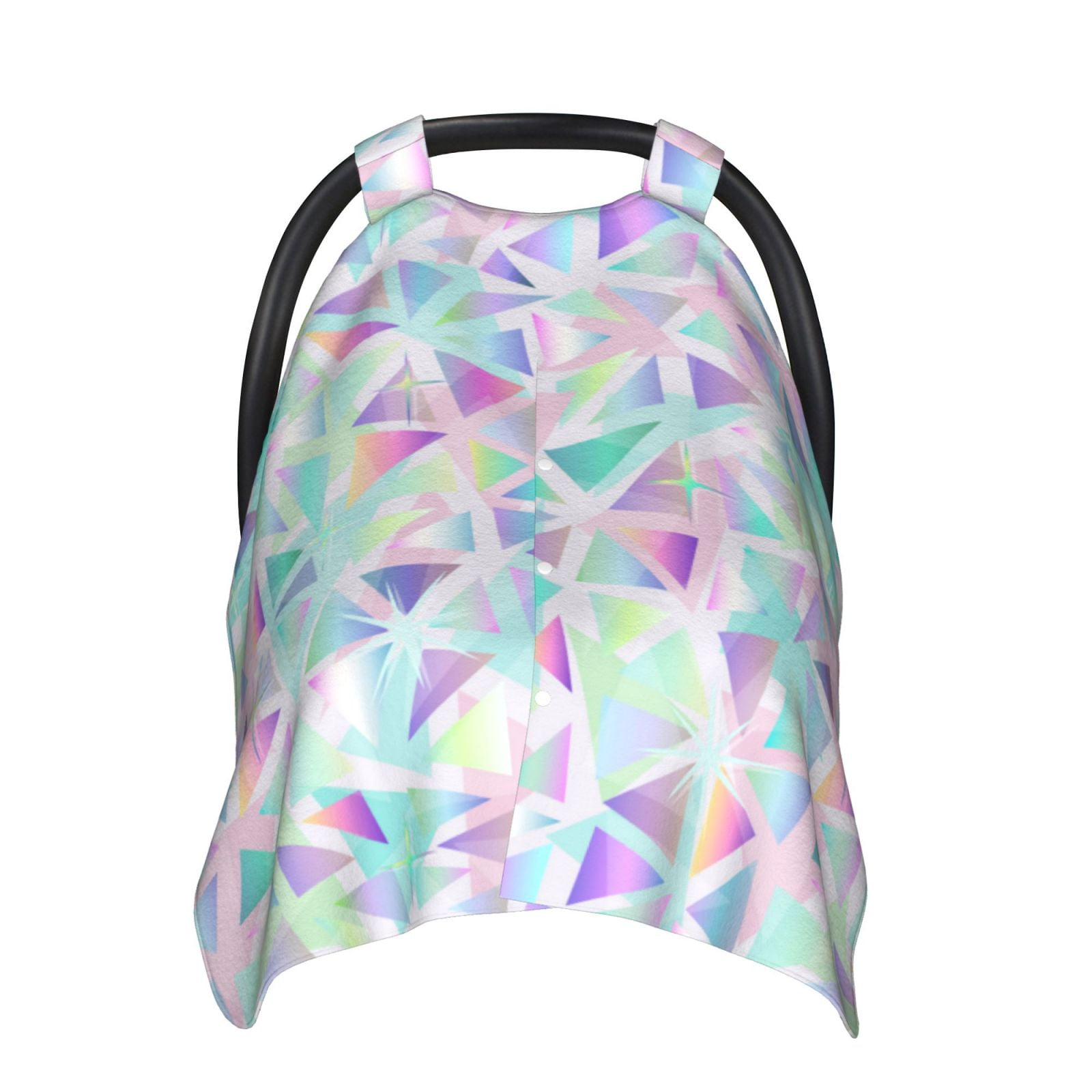 Car Seat Cover Baby Sequins Breathable Comfort Infant Car Seat Cover