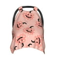 thumbnail image 1 of Car Seat Cover Baby - Smiling Pink Pumpkins Breathable Infant Car Seat Cover for Baby Carseat, Lightweight Comfort Baby Essentials Must Haves Newborn Stuff for Girl Boy, 1 of 7