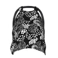 thumbnail image 1 of Car Seat Cover Baby, Toucans Black white polka dots Baby Car Seat Cover for Baby Boys Girls Newborn , Infant Car Seat Canopy Cover Nursing Breastfeeding Cover Warm Blanket, 1 of 7