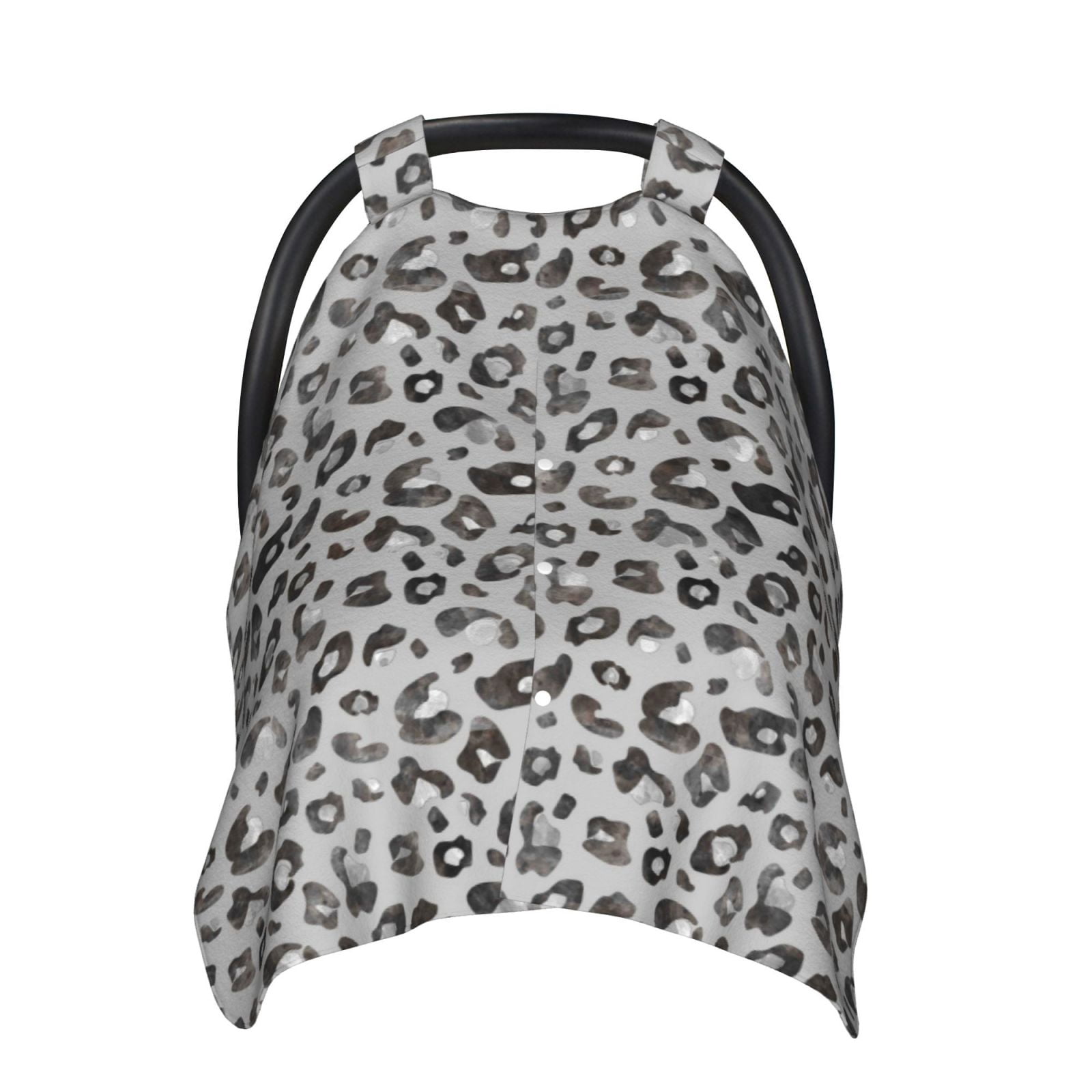Car Seat Cover Baby - Wild Animal Leopard Print Breathable Infant Car Seat Cover for Baby Carseat, Lightweight Comfort Baby Essentials Must Haves Newborn Stuff for Girl Boy