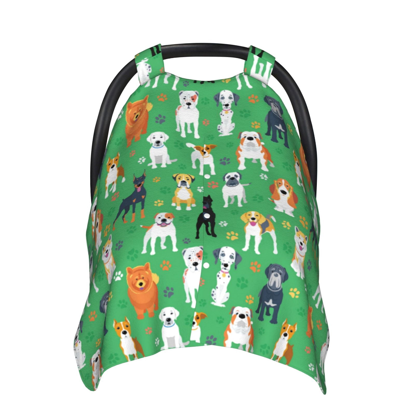 Lollipop Colorful Pattern Print Pet Car Seat Cover