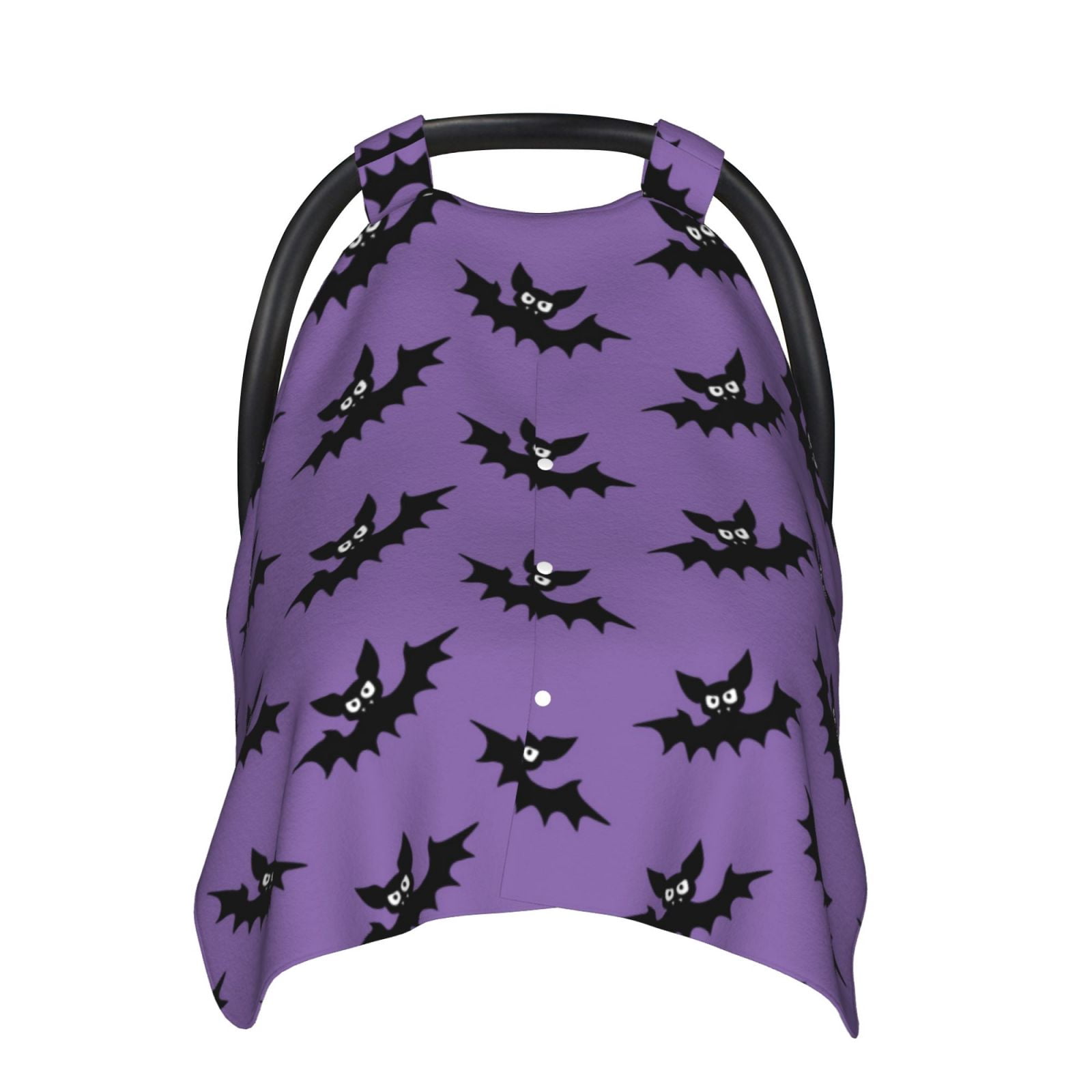 Car Seat Cover Baby - cool bats gothic Halloween purple Breathable Infant Car Seat Cover for Baby Carseat, Lightweight Comfort Baby Essentials Must Haves Newborn Stuff for Girl Boy