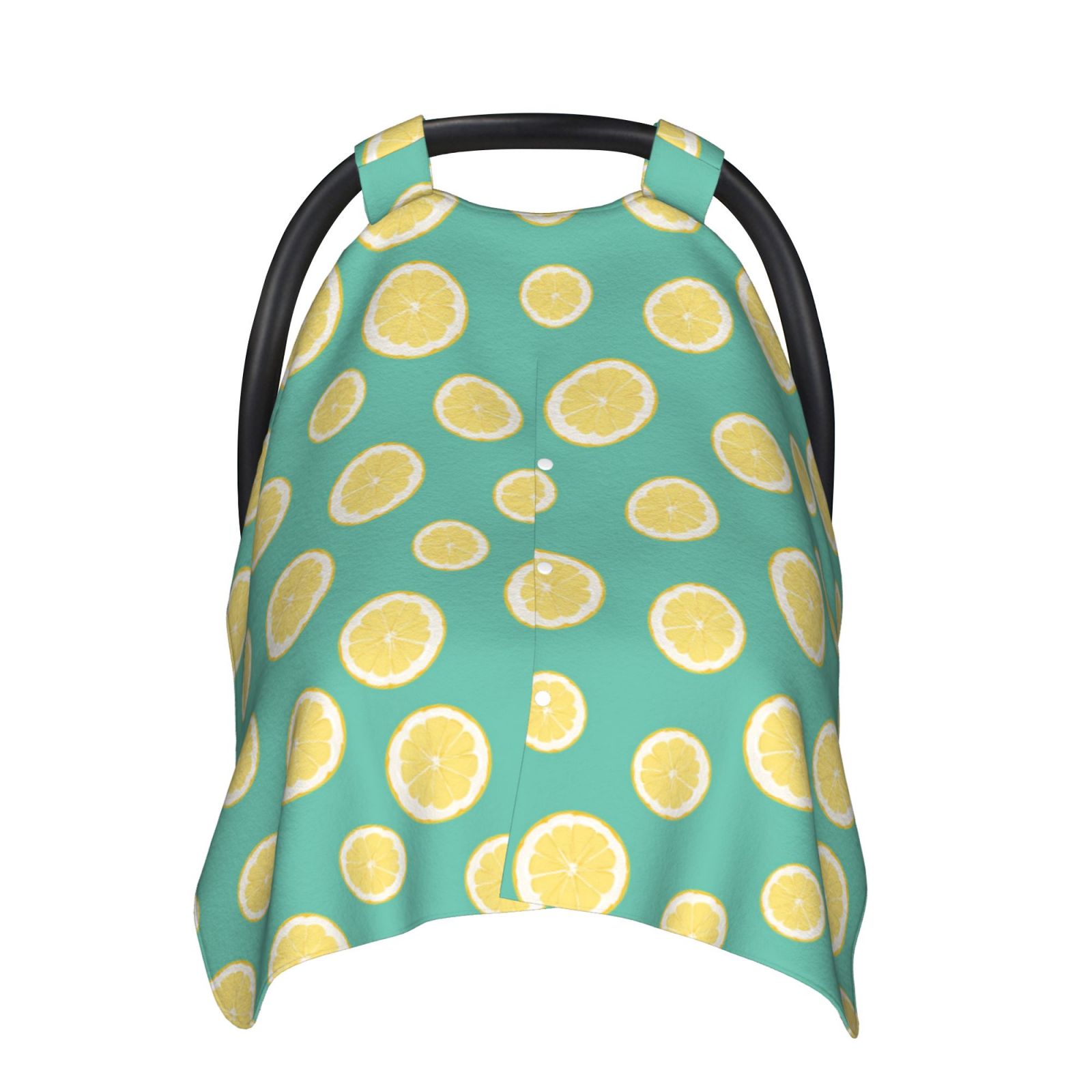 Car Seat Cover Baby - darkgreen Lemon Breathable Infant Car Seat Cover for Baby Carseat, Lightweight Comfort Baby Essentials Must Haves Newborn Stuff for Girl Boy