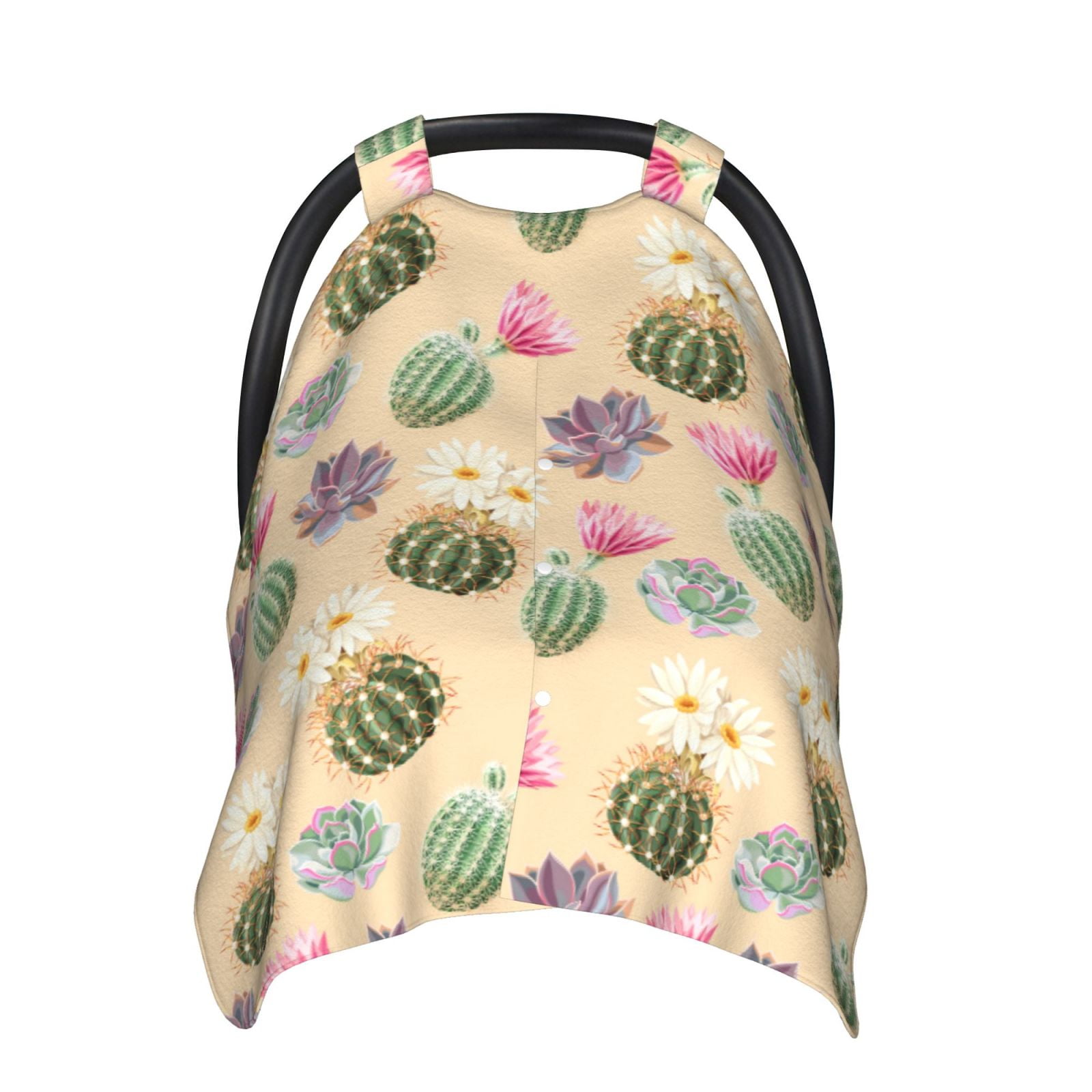 Car Seat Cover Baby desert Cactus Succulents Breathable Comfort