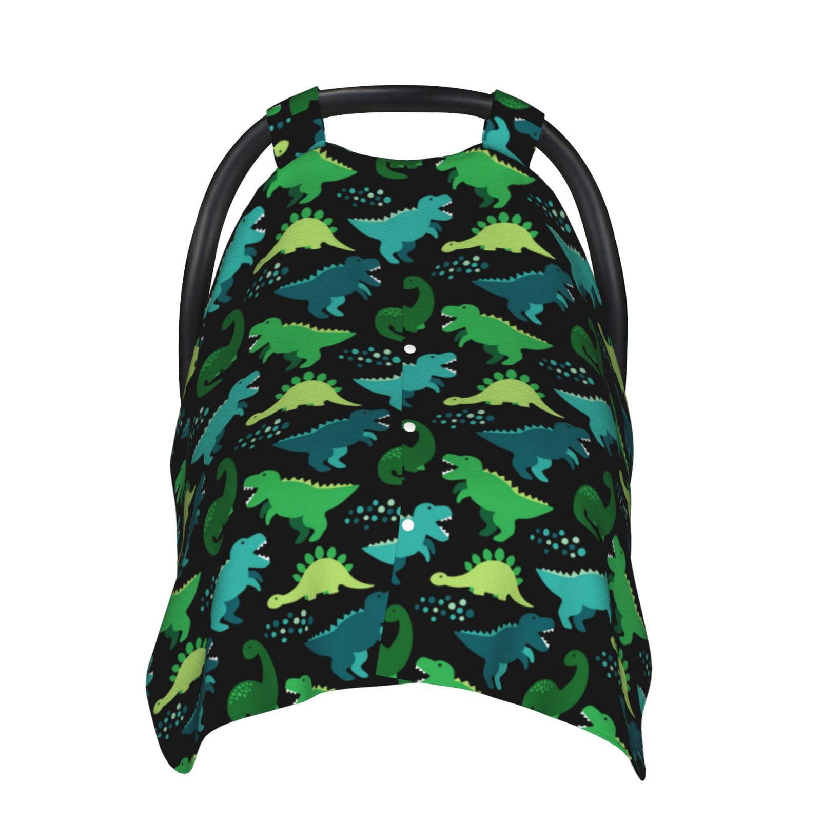 Car Seat Cover Baby - green Dinosaur Breathable Infant Car Seat Cover for Baby Carseat, Lightweight Comfort Baby Essentials Must Haves Newborn Stuff for Girl Boy