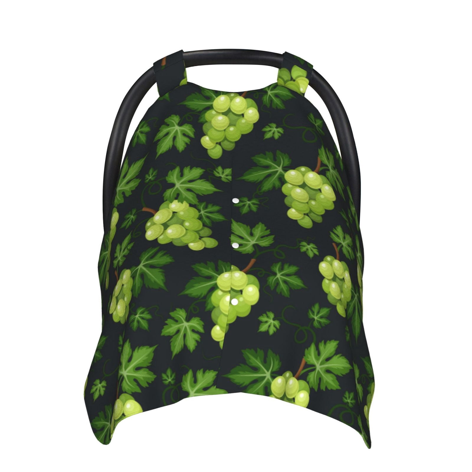 Car Seat Cover Baby - green leaf Grape Breathable Infant Car Seat Cover for Baby Carseat, Lightweight Comfort Baby Essentials Must Haves Newborn Stuff for Girl Boy