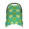 thumbnail image 1 of Car Seat Cover Baby, kiwi Lemon Baby Car Seat Cover for Baby Boys Girls Newborn , Infant Car Seat Canopy Cover Nursing Breastfeeding Cover Warm Blanket, 1 of 7