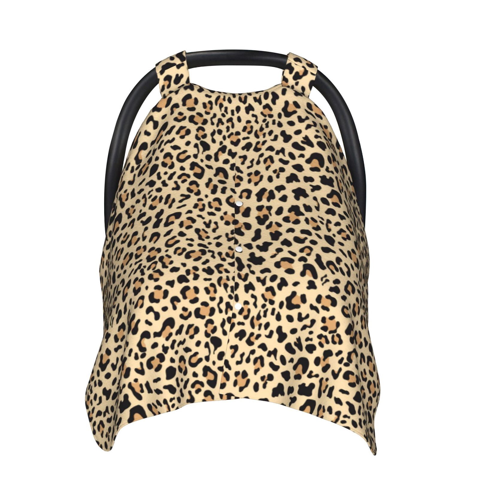 Car Seat Cover Baby - trendy Leopard pattern Breathable Infant Car Seat Cover for Baby Carseat, Lightweight Comfort Baby Essentials Must Haves Newborn Stuff for Girl Boy