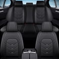 thumbnail image 1 of Car Seat Cover for Buick Verano 2017, Black Car Seat Covers, Perforated Quilted Leather Full Set of 5 Seats Non-Slip Lining Suitable for All Seasons, Airbag-Compatible, 1 of 9