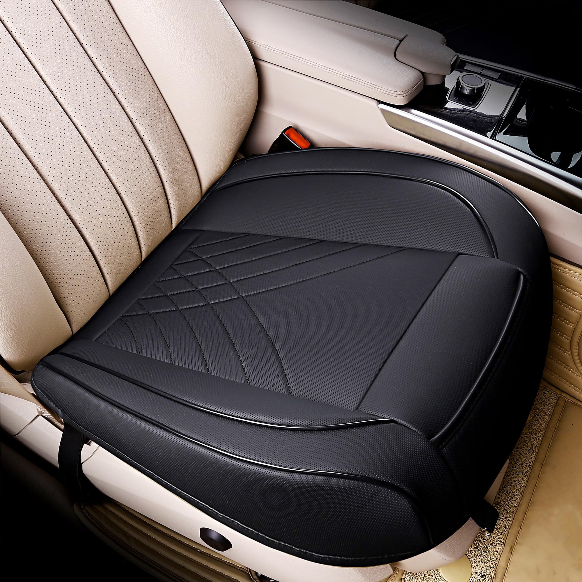 Car Seat Cover: Easy to Install, Fits Most Cars, Vans, Trucks, and SUVs – Black