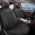 thumbnail image 1 of Car Seat Cover Fit for Hyundai Venue 2020-2025,Waterproof Breathable Leather Automotive Seat Covers Anti-Slip Easy to Install Black,Front Set(2 Seats), 1 of 7