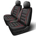 thumbnail image 1 of Car Seat Cover Fit for Nissan Pathfinder 2011-2025 Premium Leather Luxury Car Seat Protector,Comfort Full Coverage Automotive Seat Covers Red,Front Set(2 Seats), 1 of 7