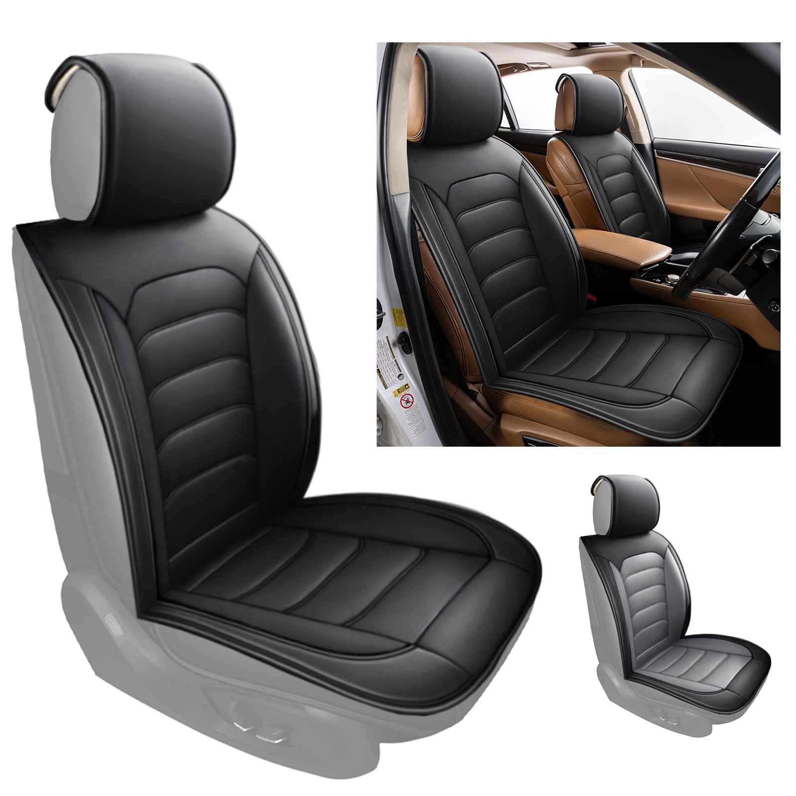 Car Seat Cover,For 20002024 Ford Focus EcoSport Escape PU Leather