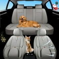 thumbnail image 1 of Car Seat Cover for Ford Ranger 2019-2026, Middle Gray Car Seat Covers, Leather, 5 Piece Full Set, With Lumbar Support, Waterproof, Protect and Upgrade Seats, Beautify the Interior of Old Cars, 1 of 10