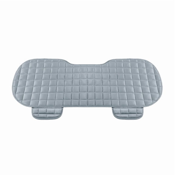 Car Seat Cover Front Rear Flocking Cloth Cushion Non Slide Winter Auto Protector Mat Pad Keep Warm Universal Fit Truck Suv Van