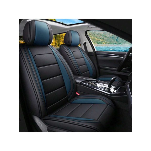 Car Seat Cover Full Set, Car Seat Protector Waterproof, Non-Slip Car Interior Covers Fit For Most Cars, SUV, Van-S, Trucks (Black)