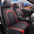 thumbnail image 1 of Car Seat Cover Full Set for Toyota Corolla 1994-2019,Seat Covers for Cars,Automotive Seat Covers for SUV(Black&Red), 1 of 7