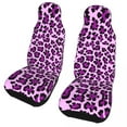 thumbnail image 1 of Car Seat Cover Green Leopard CheetahPrinted Universal AutoFit Any Truck Van RV SUV Bucket Seat P, 1 of 5