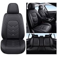 thumbnail image 1 of Car Seat Cover for Hyundai Ioniq 5 2024, Faux Leather 5 Seats Full Set Non-Slip Lining Suitable for All Seasons, Black Car Seat Covers, Airbag-Compatible, 1 of 9
