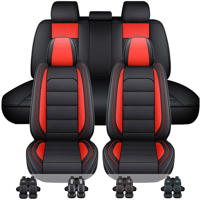 Car Seat Cover for Hyundai Sonata 5 Seats, Premium Pu Leather Seat