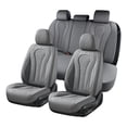 thumbnail image 1 of Car Seat Cover for Kia Sorento 2003-2018, Gray Car Seat Covers, Waterproof PU Leather, Full Set of 5 Seats, Wear Resistance, Easy to Clean and Install, Suitable for All Seasons, 1 of 7